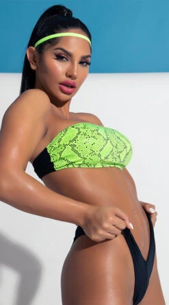 Yandy Snake Around Solid Bikini Bottom -Swimwear Specialty Shop EY 4216T 4216B PS12182020 EDS 234