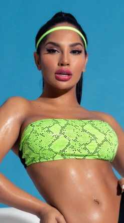 Yandy Snake Around Bandeau Top -Swimwear Specialty Shop EY 4216T TOP PS12182020 EDS 252