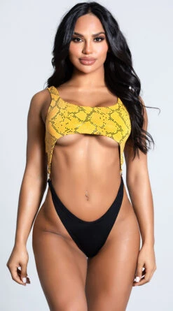 Yandy Serpent In The Sand One Piece Swimsuit 14 Yandy Serpent In The Sand One Piece Swimsuit -Swimwear Specialty Shop EY 4219 YELLOW 1 UPDATED PS12172020