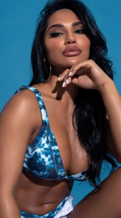 Yandy Dye Hard For Love Triangle Bikini Top -Swimwear Specialty Shop EY 4220T TOP PS12172020 EDS 079