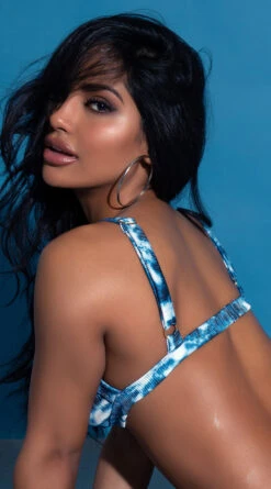 Yandy Dye Hard For Love Triangle Bikini Top -Swimwear Specialty Shop EY 4220T TOP PS12172020 EDS 102