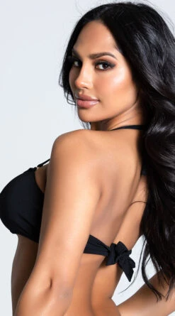 Yandy Beach You To It Bandeau Top -Swimwear Specialty Shop EY 4224T TOP BLACK 8 PS12172020