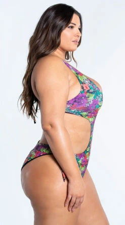 Yandy Plus Size Tropical Oasis One Piece Swimsuit -Swimwear Specialty Shop EY 4301X 6 YANDY PS02172022