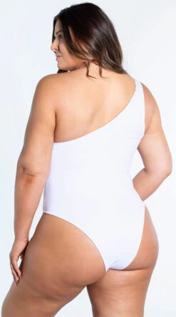 Yandy Plus Size Poolside Pleasure One Piece Swimsuit -Swimwear Specialty Shop EY 4321X WHT 8 YANDY PS02172022