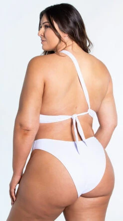 Yandy Plus Size Essential White Basic Bikini Bottom -Swimwear Specialty Shop EY 4329TX 4329BX WHT 8 YANDY PS02172022 copy
