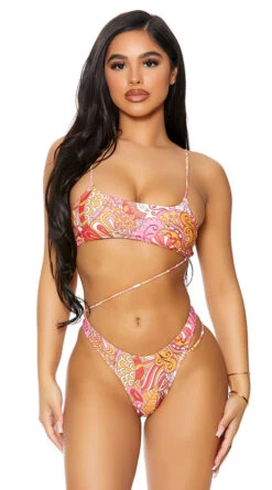 Forplay Bonaire One Piece Swimsuit -Swimwear Specialty Shop FP 441411 raspberry alt3 lg 2021APR29176