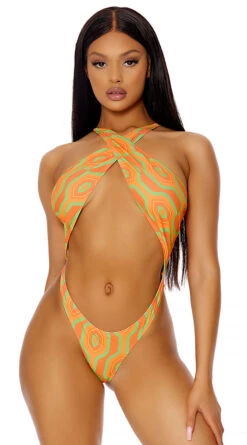 Forplay Haiti Vintage One Piece Swimsuit -Swimwear Specialty Shop FP 442311 CHE 1 2022MARCH47755