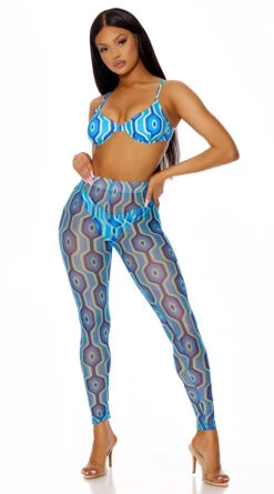 Forplay Got It Covered Aquatic Mesh Pool Leggings -Swimwear Specialty Shop FP 442323 ACI 4 2022MARCH47755