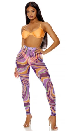 Forplay Got It Covered Swirling Mesh Pool Leggings -Swimwear Specialty Shop FP 442323 DAW 4 2022MARCH47755