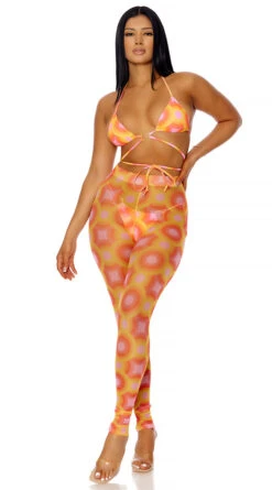 Forplay Got It Covered Colorful Pool Leggings -Swimwear Specialty Shop FP 442323 GRP 3 2022MARCH47755