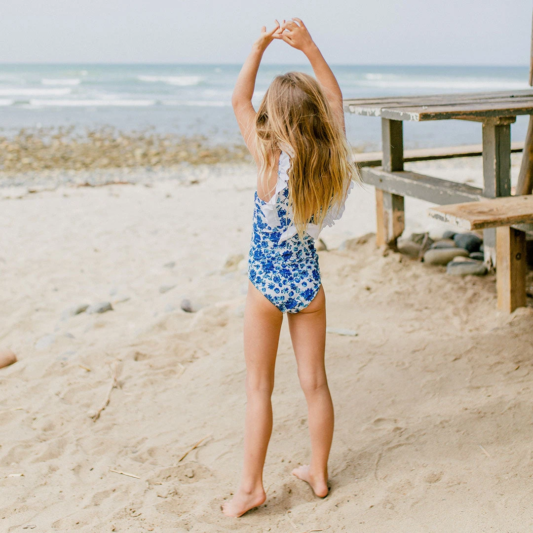 Mini Ruffle One-Piece, Santorini 3 Mini Ruffle One-Piece, Santorini - Image 3
