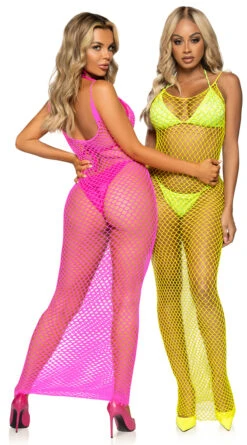 LEG AVENUE Net Ready Maxi Dress -Swimwear Specialty Shop LA 86963 01