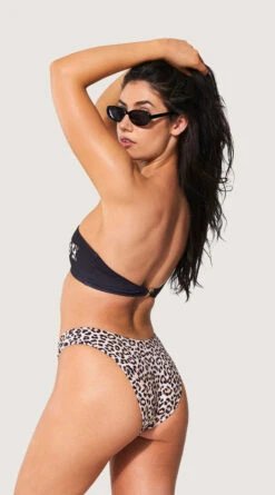 Playboy Retro Leopard One Piece Swimsuit -Swimwear Specialty Shop PB EY4340 MULTI S 2022JUNE48744