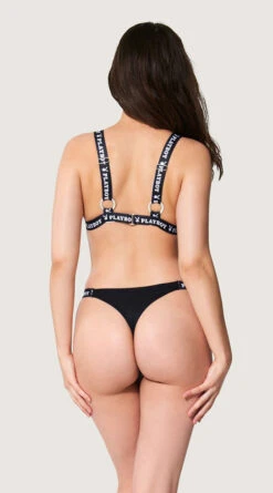 Playboy Graphic And Classic Bikini 25 Playboy Graphic And Classic Bikini -Swimwear Specialty Shop PB EY4349 BLACK B 2022JUNE48744