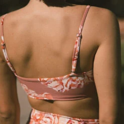 Rise Bralette, Garden Rose -Swimwear Specialty Shop RISE BRALETTE GARDEN ROSE 10