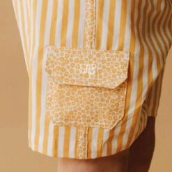 Cabana Jr. Swim Trunks -Swimwear Specialty Shop SunnyStripe CabanaJr SwimTrunks Detail