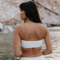 Simone Bandeau, Ivory -Swimwear Specialty Shop creambandeau web5